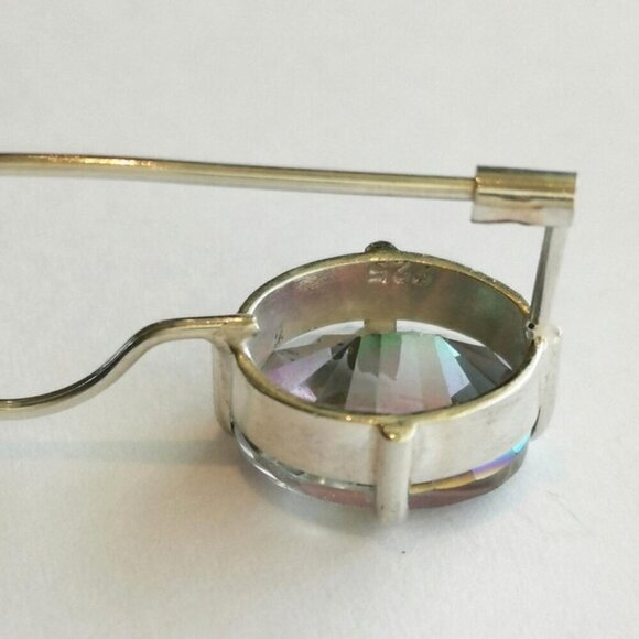 Mystic Topaz drop earrings in Sterling Silver 🆕